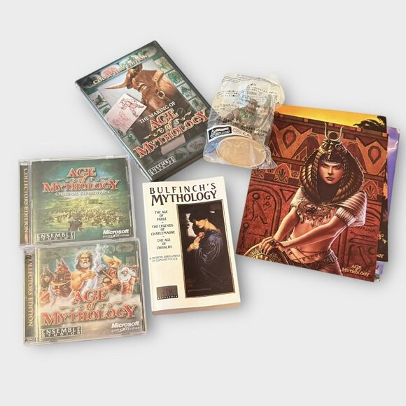 Age of Mythology Collectors Edition PC BIG BOX Rare Canadian 515/5,000 - Picture 10 of 16